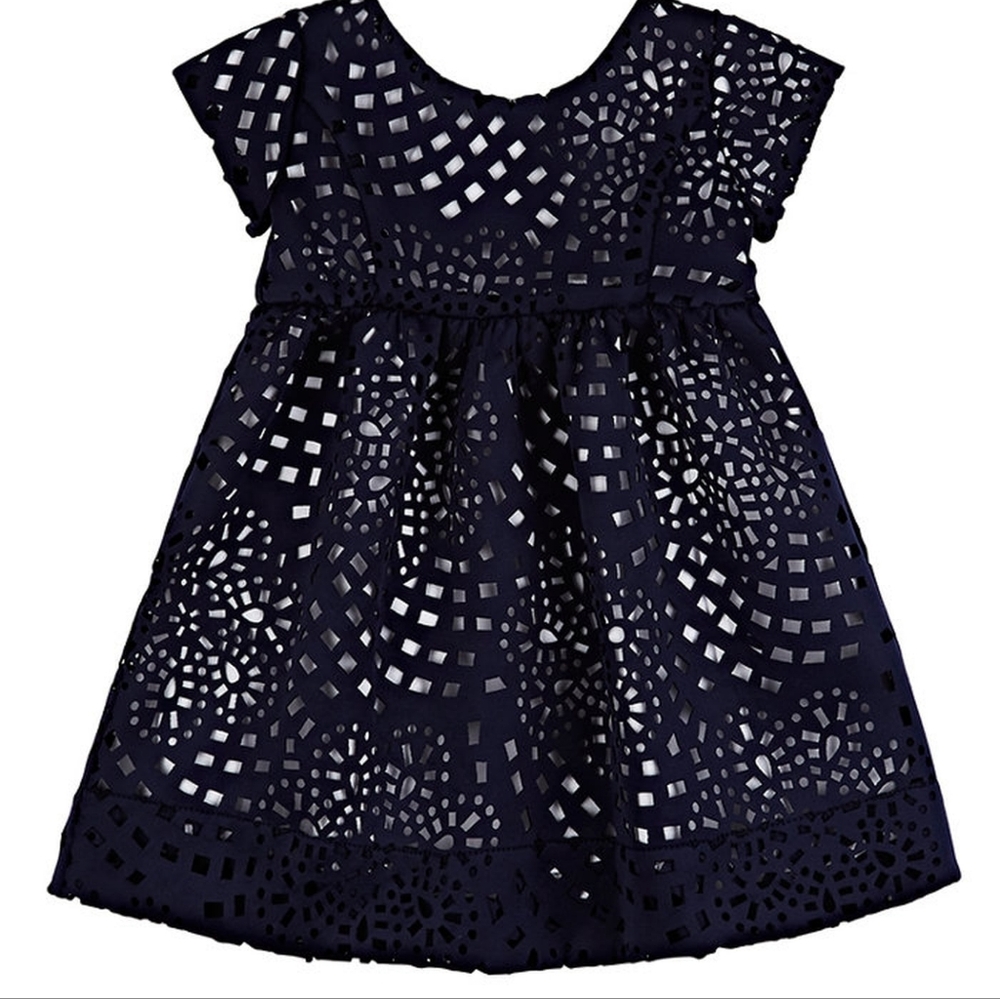 Baby CZ Cutout Dress